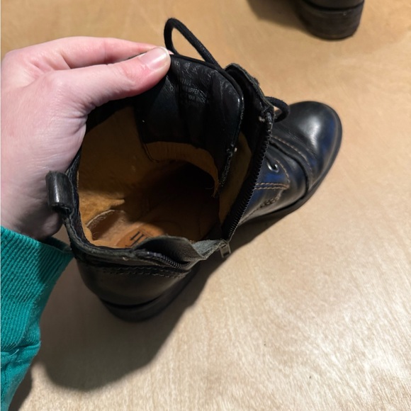 Sofft Black Lace Up Boots - Picture 9 of 10